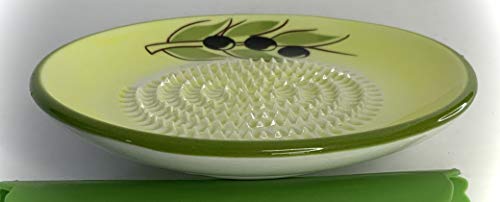 Premium Ceramic Garlic Grater Plate Set