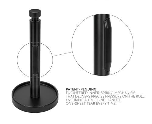 Countertop Paper Towel Holder (Black)