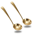 2 PCS Small Soup Ladle (Gold)