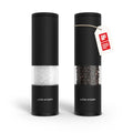 Salt and Pepper Grinder Set Manual (Carbon Black / Set of two manual grinders)