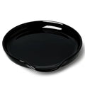 5 Inch Ceramic Spoon Rest for Kitchen Stove Top (Black)