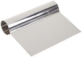 5 1/4" x 4 1/4" Stainless Steel Dough Scraper (Stainless Steel Handle / 5.25 inches x 4.25 inches)