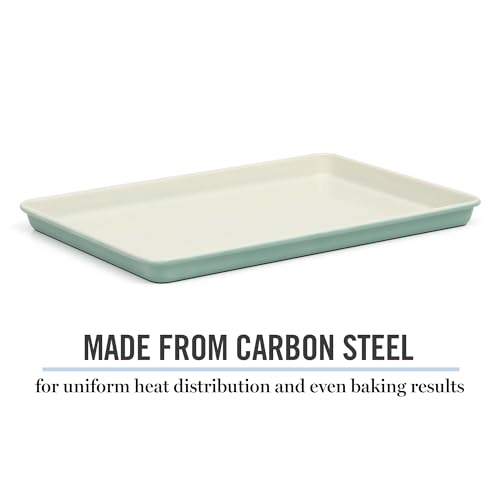 Gallen 13 x 9 Inch Nonstick Carbon Steel Cookie Sheet (Teal / 13" Cookie Sheet)