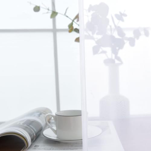 Sheer Voile Window Treatment Rod Pocket Curtain Panels for Kitchen Bedroom Living Room Drapes Sunlight Filtering Privacy Semi Home Decor Assorted Colors Sizes (Optical White / 52"W x 90"L (Pack of 2))