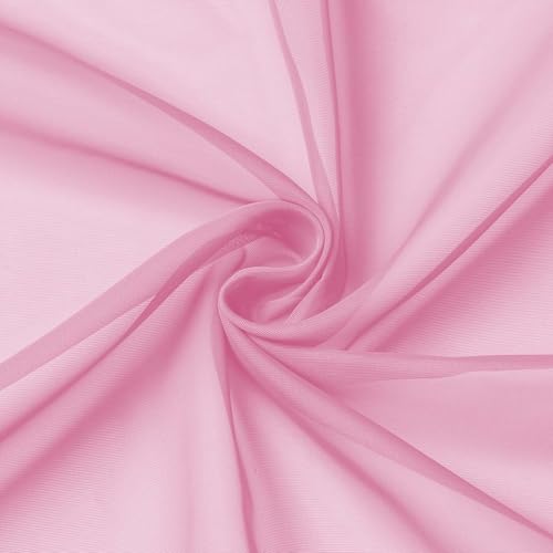 Pink Valances for Windows (Pink / 42"W x 14"L (Pack of 2))