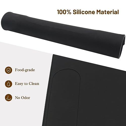 Silicone Mat Under Coffee Machine With Lip Automatic Machines Accessory
