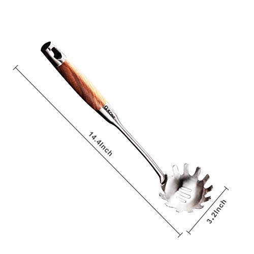 Spaghetti Spoon (Pasta Spoon-wood handle)