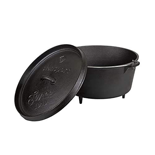 s Cast Iron Dutch Oven with Lid (With Legs-8 QT)