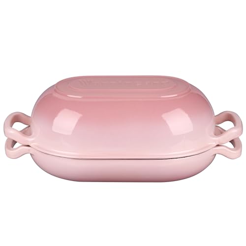 Enameled Cast Iron Sourdough Bread Oven (5 QT / Pink)
