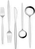 Silverware Set 30 Piece (Silver)