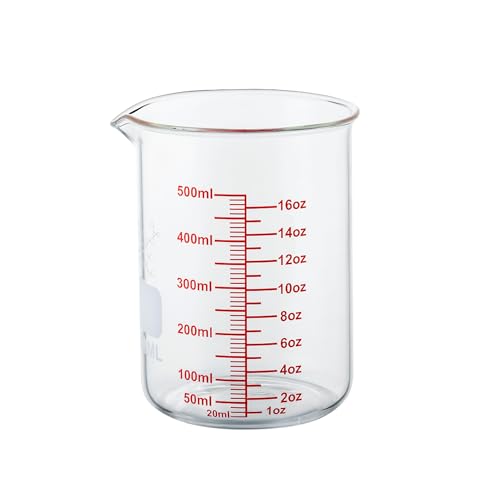High Borosilicate Glass Measuring Cup (500ml (16oz))
