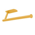 Pink Paper Towel Holder Self Adhesive Drilling for Kitchen Yellow (Yellow)