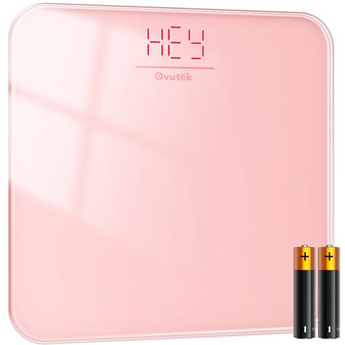 Bathroom Scale for Body Weight (Pink / 10.2*10.2in)