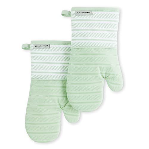 Albany Oven Mitt 2 (Pistachio / 7"x13")
