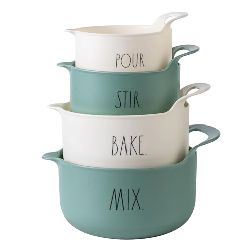 Non Slip Mixing Bowls (4pc / Sage)