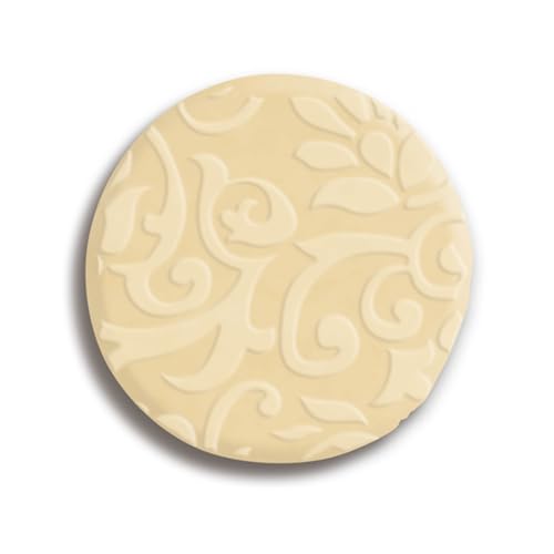 Mrs. Anderson’s Baking Mini Embossing Rolling Pin (Floral Scroll, Mini)