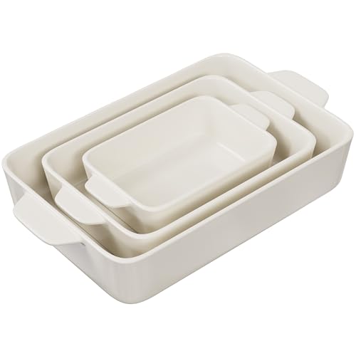 Ceramic Bakeware Set (Cream)
