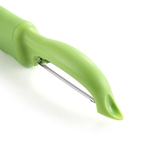 Swivel Vegetable Peeler for Kitchen w (Green)