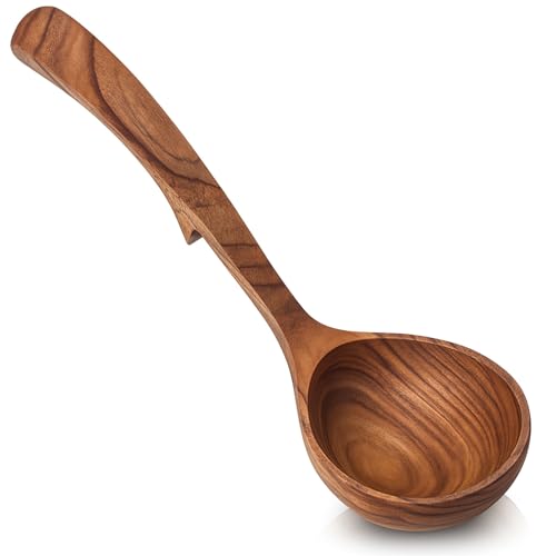 Wooden Ladle for Cooking (9 Inches)