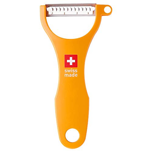 Original Swiss Made Peeler Vegetable&Fruits stainless steel blade Peeler for kitchen (ORANGE-vegetable grater)