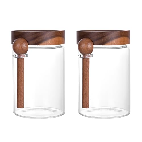 30 oz High Borosilicate Glass Food Storage Containers (Acacia30OZ*2)