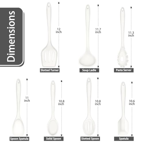 White Kitchen Utensils (White)