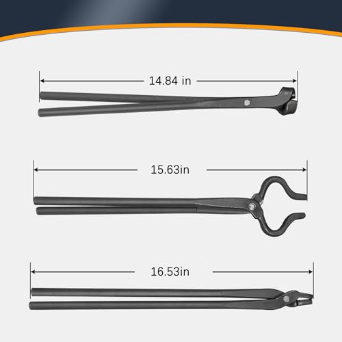 Blacksmith Tongs Set (3PCS)