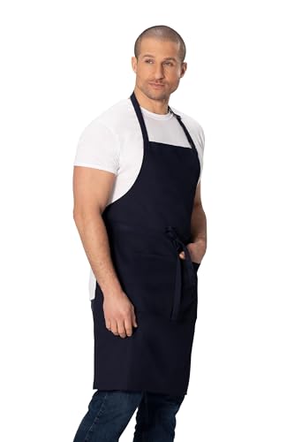 Unisex Butcher Apron (Navy)
