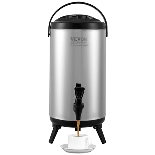 Stainless Steel Insulated Beverage Dispenser (1 tank x 9.2 L)