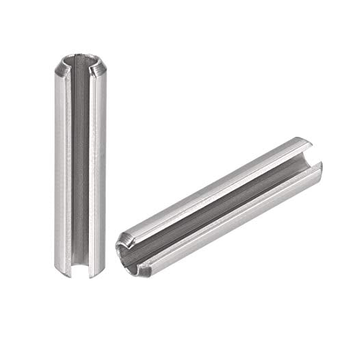 Slotted Spring Pin M4 x 30mm 304 Stainless Steel 20Pcs (M4 x 30mm)