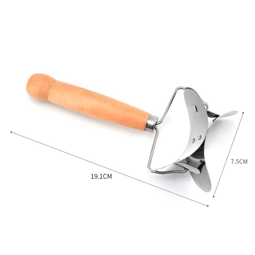 Stainless Steel Large Dumpling Skin Dough Circle Roller Machine Cutters Home Baking Maker Kitchen Pie Pizza Pastry Rolling Tools