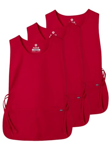 Adar Universal Cobbler Apron 3 Pack (X-Large / Red)