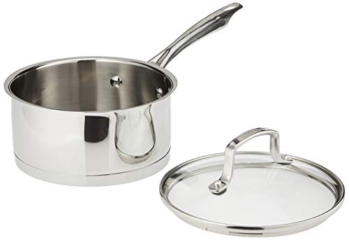 Professional Stainless Saucepan with Cover (Saucepan / 1.5 Quarts)