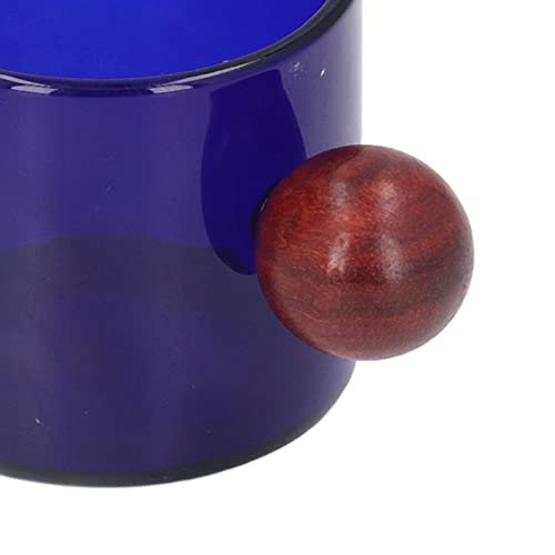 Glass Espresso Cups (Blue)