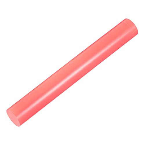 Acrylic Clay Roller 8 Inch x 1 Inch Solid Non (Pink / 8 Inch x 1 Inch)