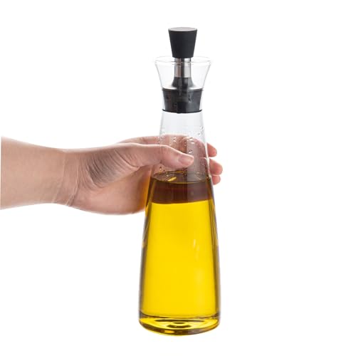 Forma Professional 3 x 3 x 10.5 Inch Glass Oil Drizzler (17 Ounces)
