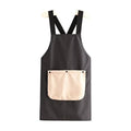 Apron with Detachable Towel and Pockets (Black)