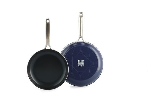 2 Piece Nonstick Frying Pan Set (9.5" and 11" Frypan Skillet Set)
