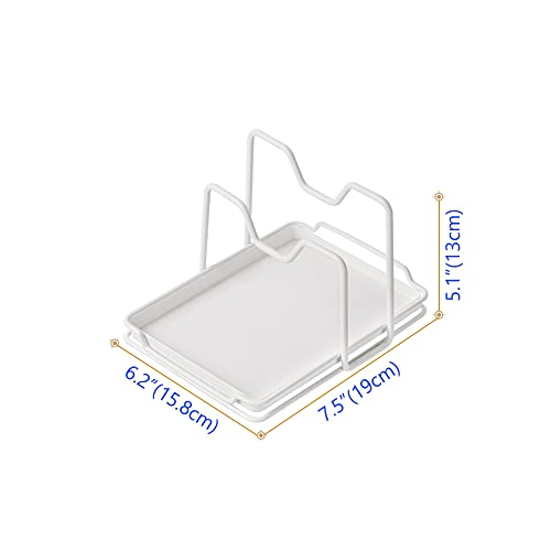 Pot Lid Holder (White)