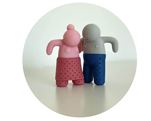 Cute Tea Infuser Set for Loose (Couple)