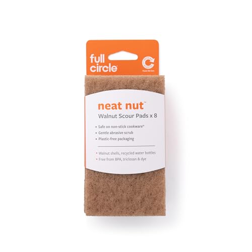 Walnut Shell Scour Pads (Walnut Scour 8pk)
