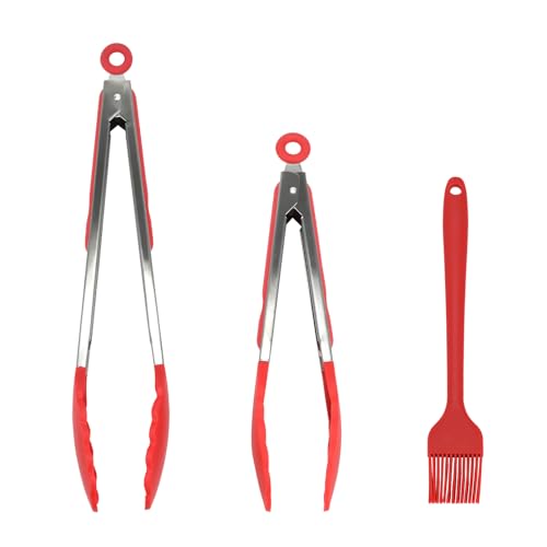 Kitchen Tongs (Red)