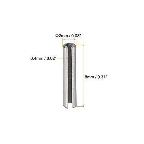 Slotted Spring Pin (M2 x 8mm)