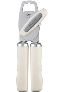 Manual Can Opener Heavy Duty Patented Stainless Steel (Cream / Comfy Grip)