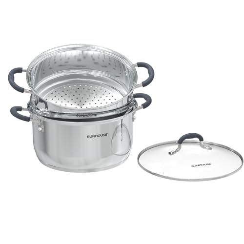 3.1 QT Stainless Steel Steamer Pot for Cooking Vegetables (3.1 Quarts)