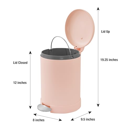Small Trash Can (Rust)