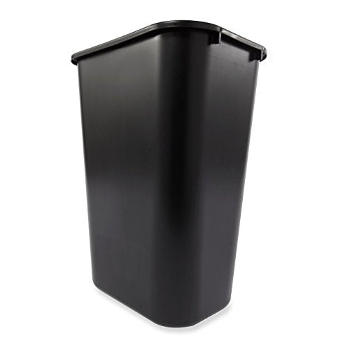 Deskside Wastebasket (10.25 Gallons / Black)