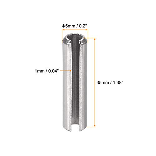 Slotted Spring Pin (M5 x 35mm)
