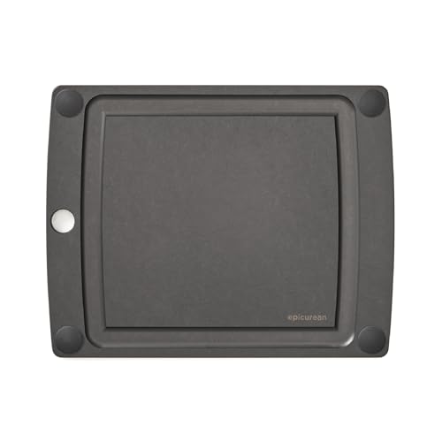 All in One Slate Cutting Board (11.5"L x 9"W / Slate/Black)