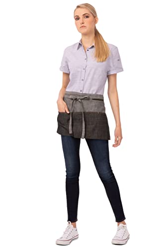 Unisex Manhattan Waitress Apron (One Size / Black)